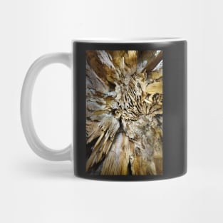 Closeup of stalactites and stalagmites Mug